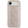 Guess - Keménytok 4G Csíkos MagSafe (GUHMP17MPG4SEMCP) - iPhone 17 Air - Rózsaszín