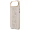 Guess - Keménytok 4G Csíkos MagSafe (GUHMP17MPG4SEMCP) - iPhone 17 Air - Rózsaszín