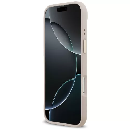 Guess - Keménytok 4G Csíkos MagSafe (GUHMP17MPG4SEMCP) - iPhone 17 Air - Rózsaszín