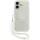 Guess - IML Virágos Gyöngypánttal MagSafe (GUHMP17SHCPOFPH) - iPhone 17 - Fehér