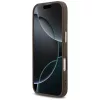 Guess - Keménytok 4G Háromszög Logó MagSafe (GUHMP17SP4GTDGMW) - iPhone 17 - Barna