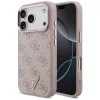 Guess - Keménytok 4G Háromszög Logó MagSafe (GUHMP17LP4GTDGMP) - iPhone 17 Pro - Rózsaszín