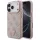 Guess - Keménytok 4G Háromszög Logó MagSafe (GUHMP17LP4GTDGMP) - iPhone 17 Pro - Rózsaszín