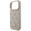 Guess - Keménytok 4G Háromszög Logó MagSafe (GUHMP17LP4GTDGMP) - iPhone 17 Pro - Rózsaszín