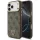 Guess - Keménytok 4G Háromszög Logó MagSafe (GUHMP17LP4GTDGMW) - iPhone 17 Pro - Barna