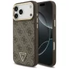 Guess - Keménytok 4G Háromszög Logó MagSafe (GUHMP17XP4GTDGMW) - iPhone 17 Pro Max - Barna