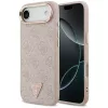 Guess - Keménytok 4G Háromszög Logó MagSafe (GUHMP17MP4GTDGMP) - iPhone 17 Air - Rózsaszín