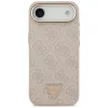 Guess - Keménytok 4G Háromszög Logó MagSafe (GUHMP17MP4GTDGMP) - iPhone 17 Air - Rózsaszín