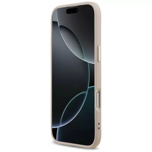 Guess - Keménytok 4G Háromszög Logó MagSafe (GUHMP17MP4GTDGMP) - iPhone 17 Air - Rózsaszín