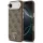 Guess - Keménytok 4G Háromszög Logó (GUHMP17MP4GTDGMW) - iPhone 17 Air - Barna
