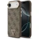 Guess - Keménytok 4G Háromszög Logó (GUHMP17MP4GTDGMW) - iPhone 17 Air - Barna