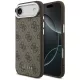 Guess - Keménytok 4G Klasszikus Logó MagSafe (GUHMP17MP4GSSMCW) - iPhone 17 Air - Barna