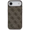 Guess - Keménytok 4G Klasszikus Logó MagSafe (GUHMP17MP4GSSMCW) - iPhone 17 Air - Barna