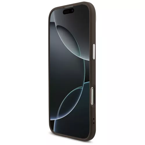 Guess - Keménytok 4G Klasszikus Logó MagSafe (GUHMP17MP4GSSMCW) - iPhone 17 Air - Barna