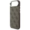 Guess - Keménytok 4G Klasszikus Logó MagSafe (GUHMP17MP4GSSMCW) - iPhone 17 Air - Barna
