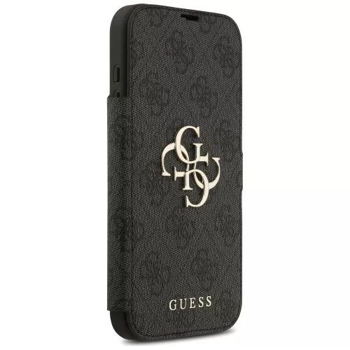 Guess - Kinyitható 4G Fém Logó (GUBKP17X4GMGGR) - iPhone 17 Pro Max - Fekete
