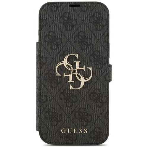 Guess - Kinyitható 4G Fém Logó (GUBKP17X4GMGGR) - iPhone 17 Pro Max - Fekete
