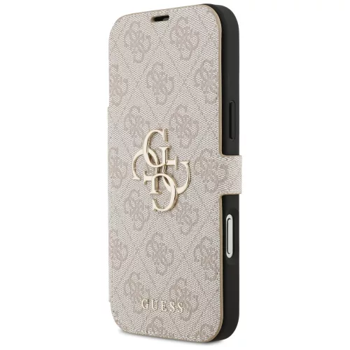 Guess - Kinyitható 4G Fém Logó (GUBKP17X4GMGPI) - iPhone 17 Pro Max - Rózsaszín