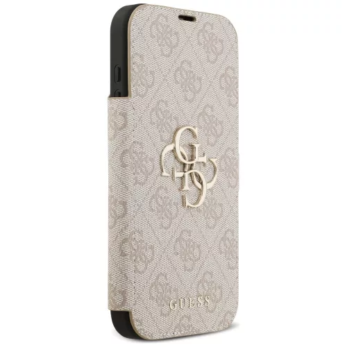 Guess - Kinyitható 4G Fém Logó (GUBKP17X4GMGPI) - iPhone 17 Pro Max - Rózsaszín