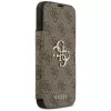 Guess - Kinyitható 4G Fém Logó (GUBKP17X4GMGBR) - iPhone 17 Pro Max - Barna