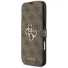 Guess - Kinyitható 4G Fém Logó (GUBKP17X4GMGBR) - iPhone 17 Pro Max - Barna