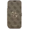 Guess - Kinyitható 4G Fém Logó (GUBKP17X4GMGBR) - iPhone 17 Pro Max - Barna