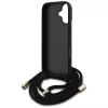 Guess - Keménytok 4G Keresztpántos Nagy Logó Zsinóros Pánttal (GUHCP17SP4GMGCRW) - iPhone 17 - Barna