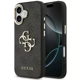   Guess - Keménytok Nagy 4G Klasszikus Logó (GUHCP17S4GMGCGR) - iPhone 17 - Fekete