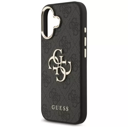 Guess - Keménytok Nagy 4G Klasszikus Logó (GUHCP17S4GMGCGR) - iPhone 17 - Fekete