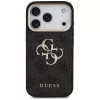 Guess - Keménytok Nagy 4G Logó Klasszikus (GUHCP17L4GMGCGR) - iPhone 17 Pro - Fekete