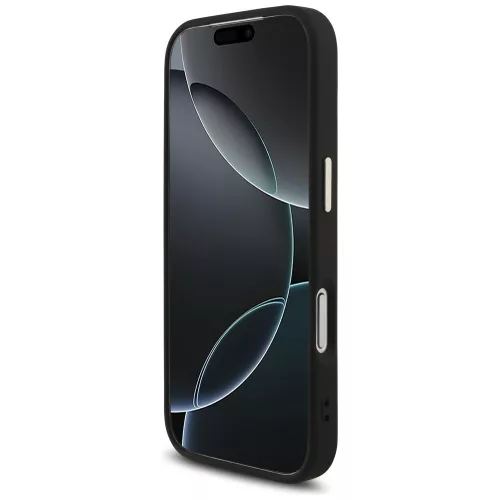 Guess - Keménytok Nagy 4G Logó Klasszikus (GUHCP17L4GMGCGR) - iPhone 17 Pro - Fekete