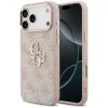 Guess - Keménytok Nagy 4G Klasszikus Logó (GUHCP17L4GMGCPI) - iPhone 17 Pro - Rózsaszín