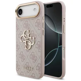   Guess - Keménytok Nagy 4G Klasszikus Logó (GUHCP17M4GMGCPI) - iPhone 17 Air - Rózsaszín