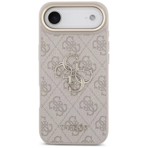Guess - Keménytok Nagy 4G Klasszikus Logó (GUHCP17M4GMGCPI) - iPhone 17 Air - Rózsaszín
