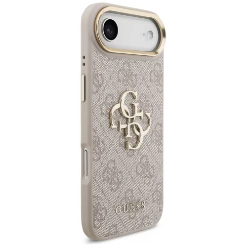 Guess - Keménytok Nagy 4G Klasszikus Logó (GUHCP17M4GMGCPI) - iPhone 17 Air - Rózsaszín