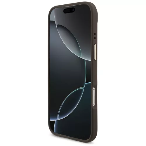 Guess - Keménytok Nagy 4G Klasszikus Logó (GUHCP17M4GMGCBR) - iPhone 17 Air - Barna