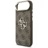 Guess - Keménytok Nagy 4G Klasszikus Logó (GUHCP17M4GMGCBR) - iPhone 17 Air - Barna