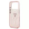 Guess - IML Átmenetes Háromszög Logó MagSafe (GUHMP17LHGTMLCGP) - iPhone 17 Pro - Rózsaszín