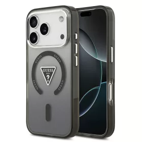   Guess - IML Gradient Triangle Logo MagSafe (GUHMP17LHGTMLCGK) - iPhone 17 Pro - Black