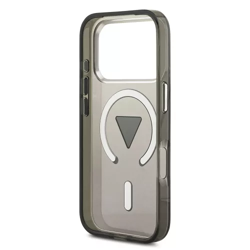 Guess - IML Gradient Triangle Logo MagSafe (GUHMP17LHGTMLCGK) - iPhone 17 Pro - Black