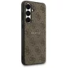 Guess - 4G Gyűrű Klasszikus Logó MagSafe (GUHMS25FEG4GFRW) - Samsung Galaxy S25 FE - Barna