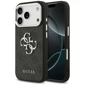   Guess - Keménytok Nagy 4G Klasszikus Logó (GUHCP17XP4G4SMCK) - iPhone 17 Pro Max - Fekete