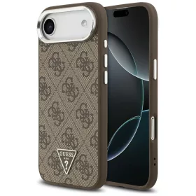   Guess - Hardcase 4G Triangle Logo MagSafe (GUHMP17MP4TSRCMW) - iPhone 17 Air - Brown