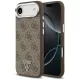 Guess - Keménytok 4G Háromszög Logó MagSafe (GUHMP17MP4TSRCMW) - iPhone 17 Air - Barna