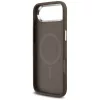 Guess - Keménytok 4G Háromszög Logó MagSafe (GUHMP17MP4TSRCMW) - iPhone 17 Air - Barna