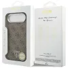 Guess - Keménytok 4G Háromszög Logó MagSafe (GUHMP17MP4TSRCMW) - iPhone 17 Air - Barna