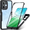 Techsuit - ColorVerse 360 tok kijelzővédővel - Oppo A5 Pro 4G / A5 Pro 5G - Fekete