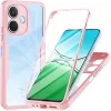 Techsuit - ColorVerse 360 tok kijelzővédővel - Oppo A5 Pro 4G / A5 Pro 5G - Rózsaszín