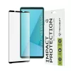 Techsuit - 111D Full Cover / Full Glue üvegfólia - Sony Xperia 10 VII - Fekete széllel