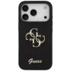 Guess - Silicone Big 4G Script (GUHCP17LSC4GSMK) - iPhone 17 Pro - Black